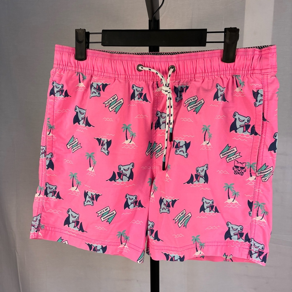 Party Pants "Get Hammered" Shark Shorts M